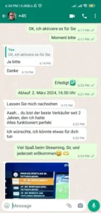 Kundeanmeldelser af den bedste IPTV i Danmark via WhatsApp