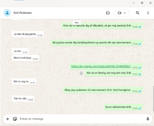 Kundeanmeldelser af den bedste IPTV i Danmark via WhatsApp